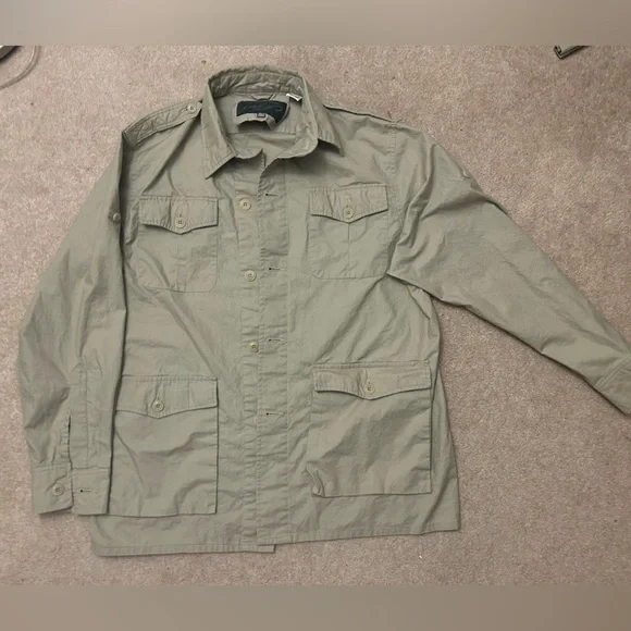 Lord & Taylor Men’s Khaki jacket size L - Picture 3 of 5